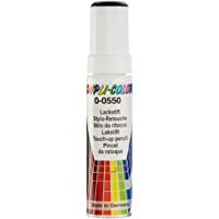 Dupli-Color 598401 Pinceles de retoque- Color Negro Brillante- 12 ml